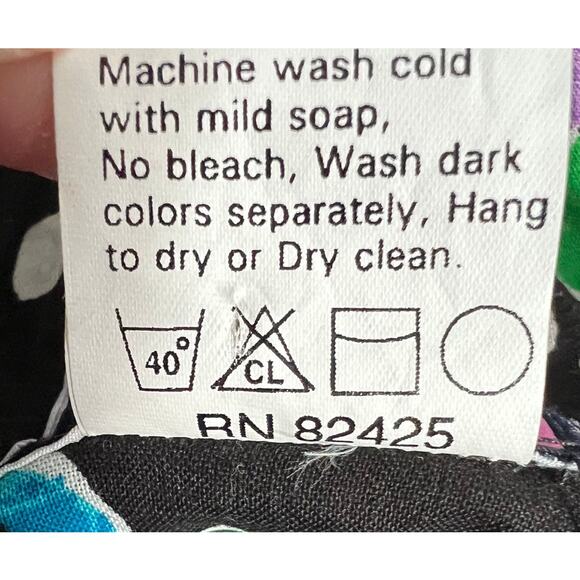 Vintage Basic Rituals Women's Purple Windbreaker/Jacket Cinched Waist Size M - Picture 10 of 10